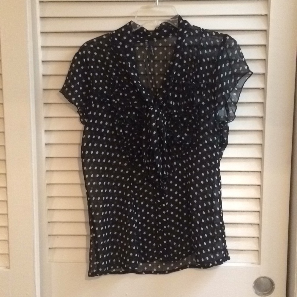 Polka dot top